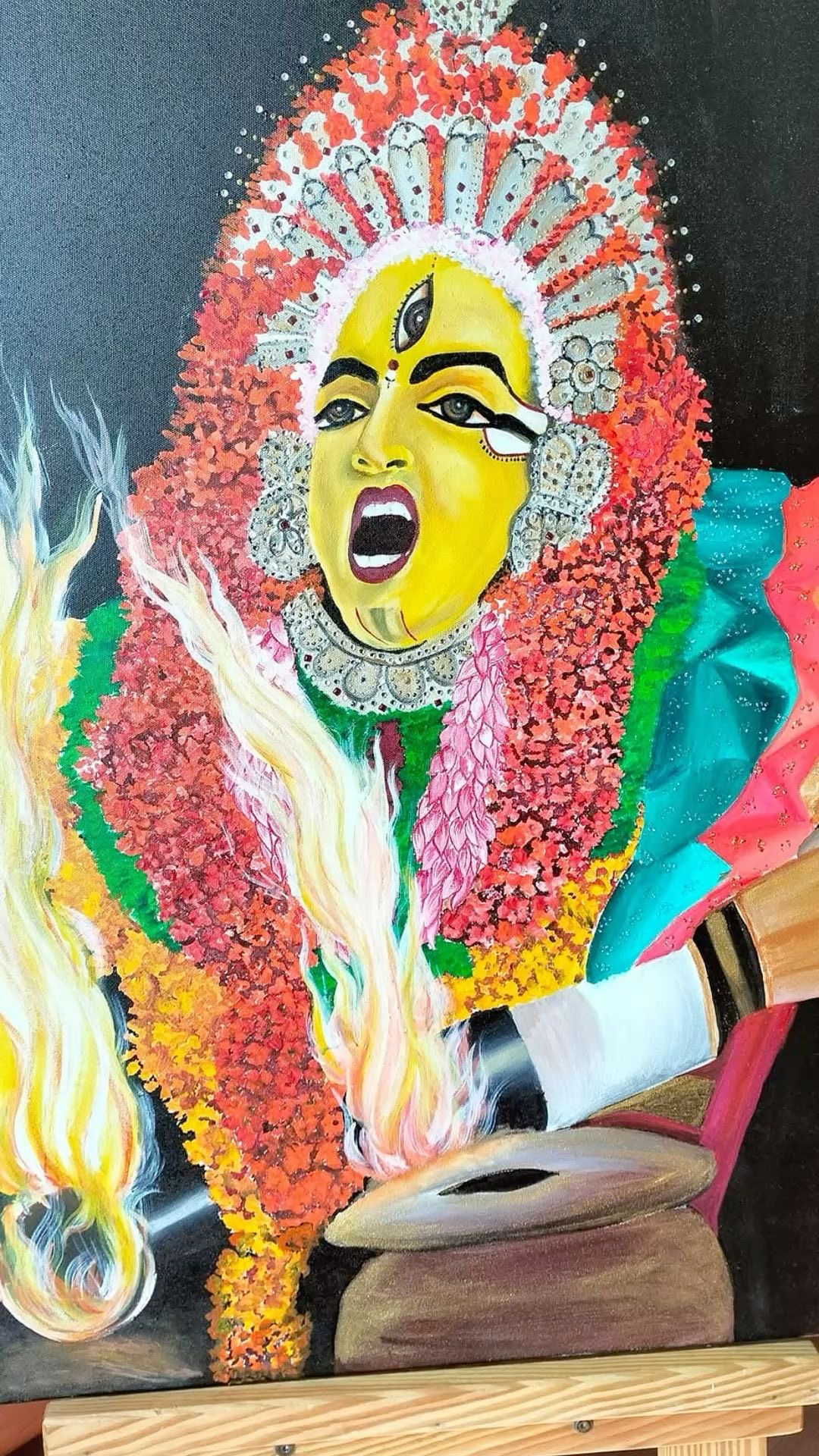 Kantara painting by Shivani