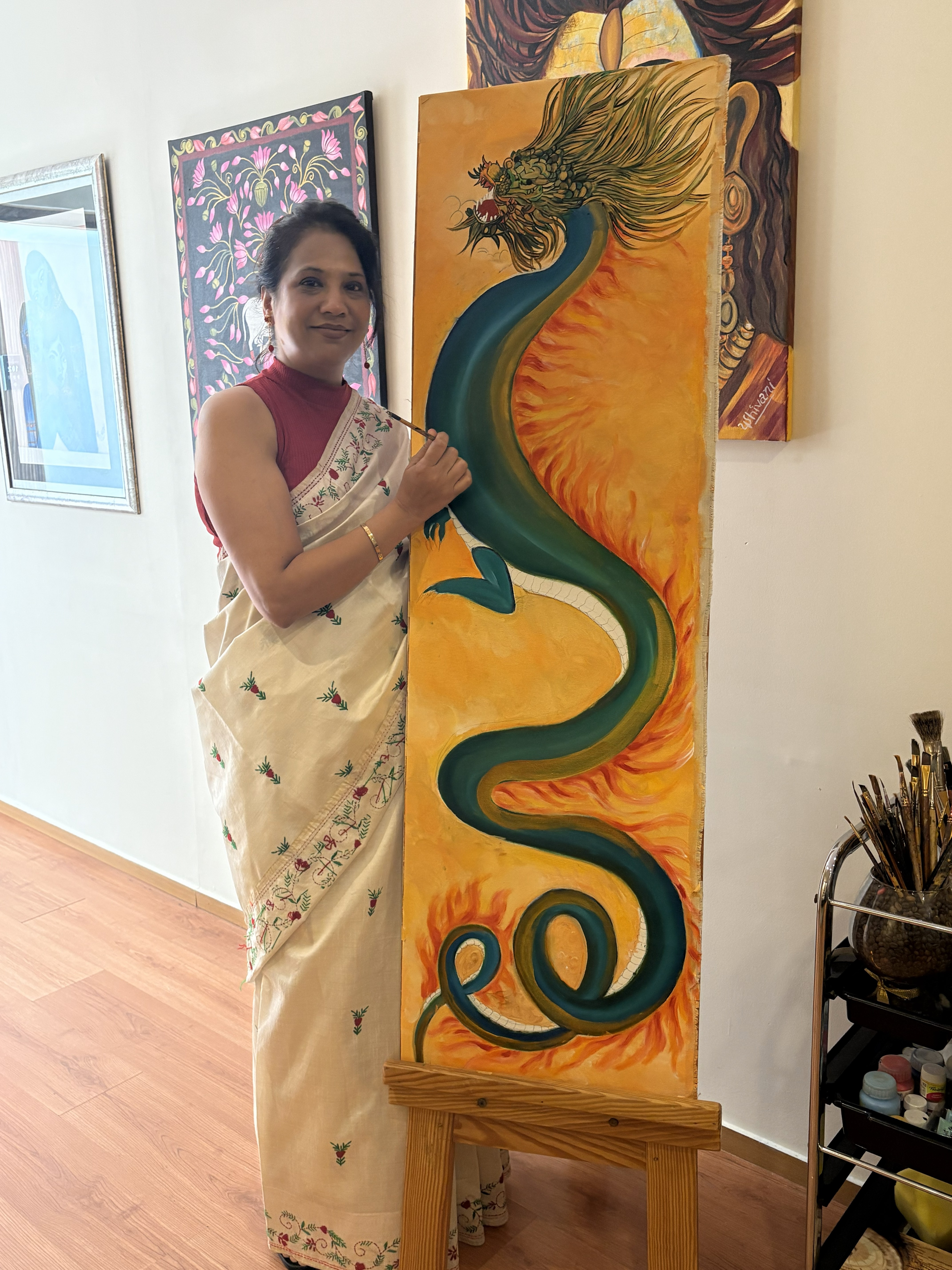 The Serpent of Fire and Spirit" byShivani