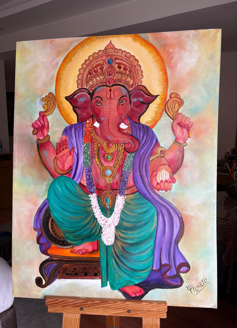 Ganesha painting